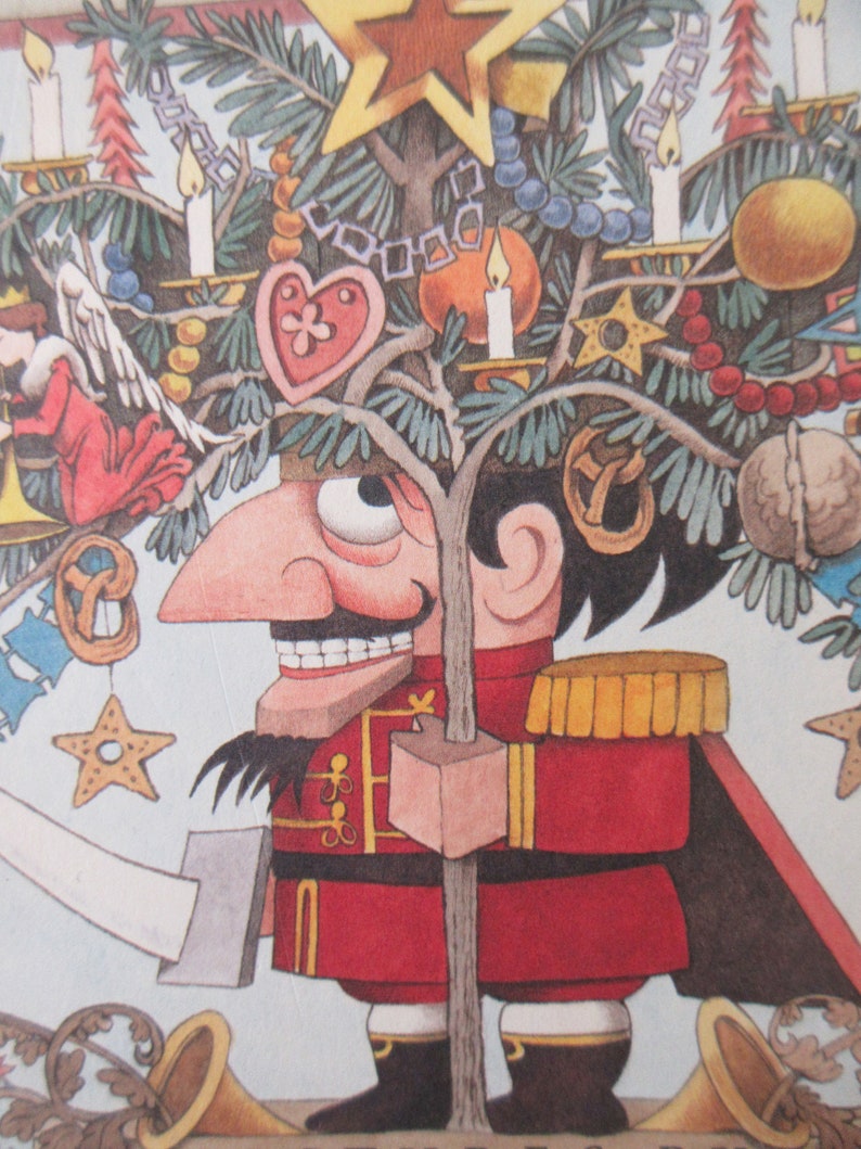 Vintage Book Maurice Sendak Nutcracker First Edition Etsy