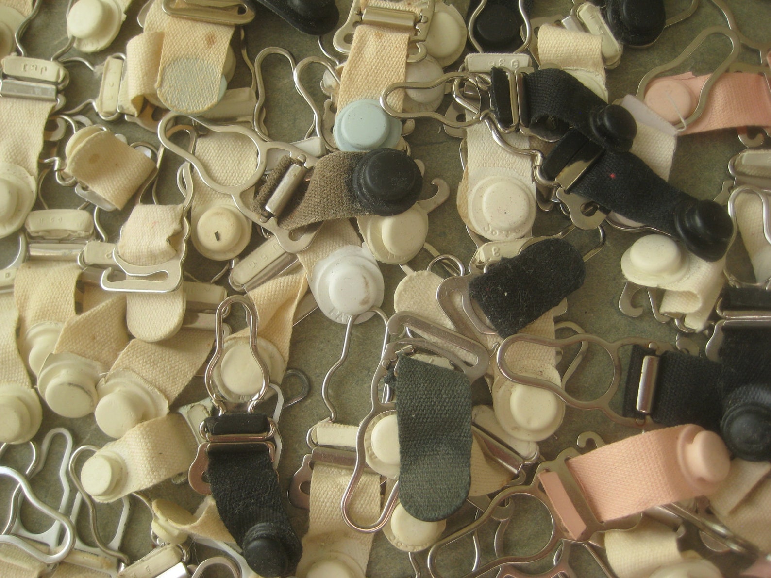 Vintage Garter Clips Stocking Garter Belt Hooks Assortment Etsy