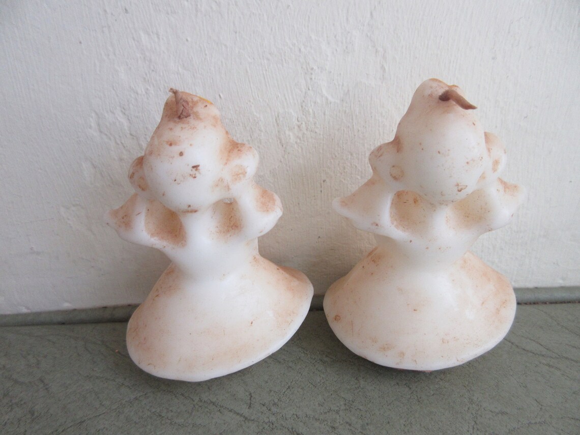 Vintage Candles Gurley Angel Candles Gurley Christmas Etsy