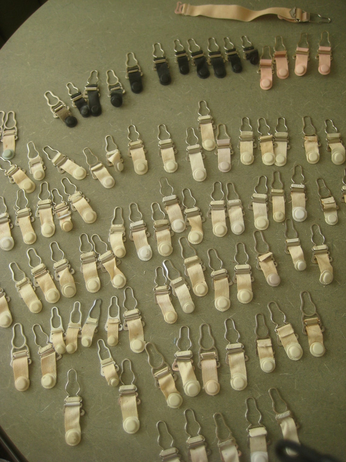 Vintage Garter Clips Stocking Garter Belt Hooks Assortment Etsy