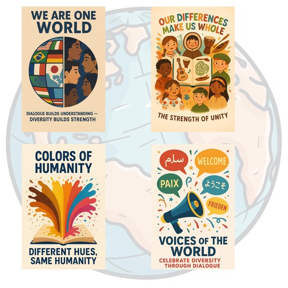 Photography Unity In Diversity Poster