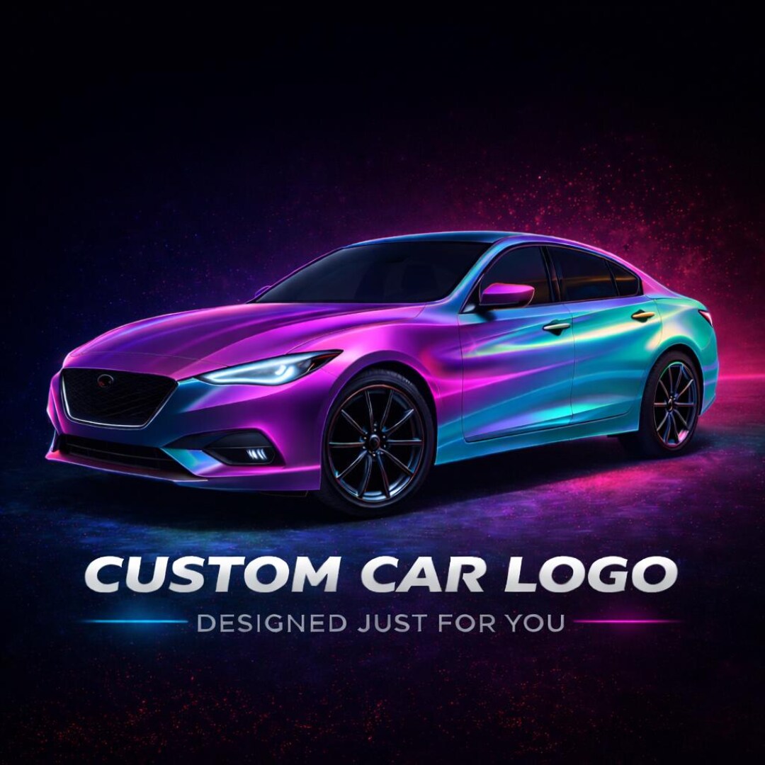 Custom Car Logo Design | Personalised Vehicle Logo | Truck SUV Muscle ...
