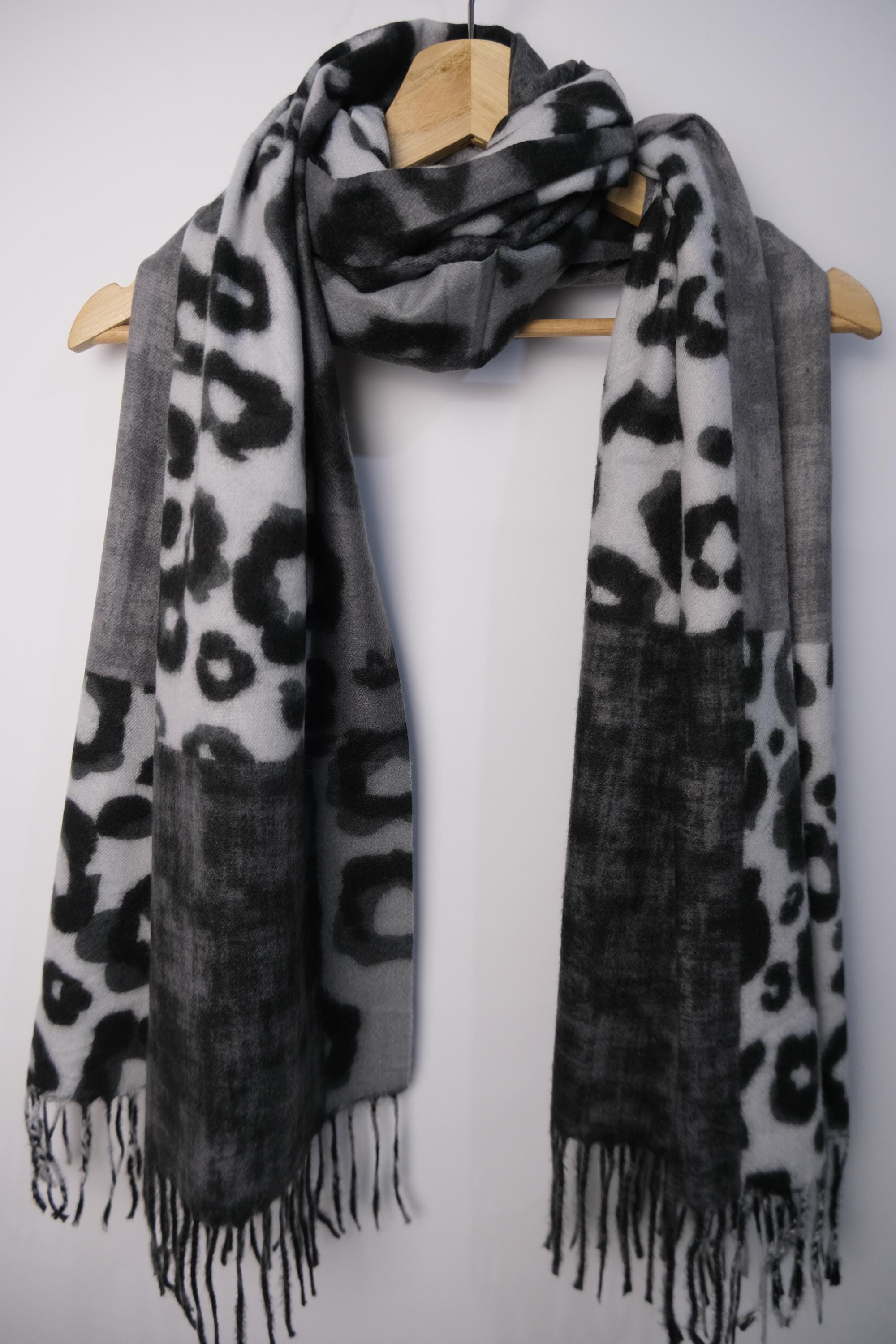 LAOYEFACAI Schal Damen Winter Schal Leopardenmuster Produktbild-Vorschau 6