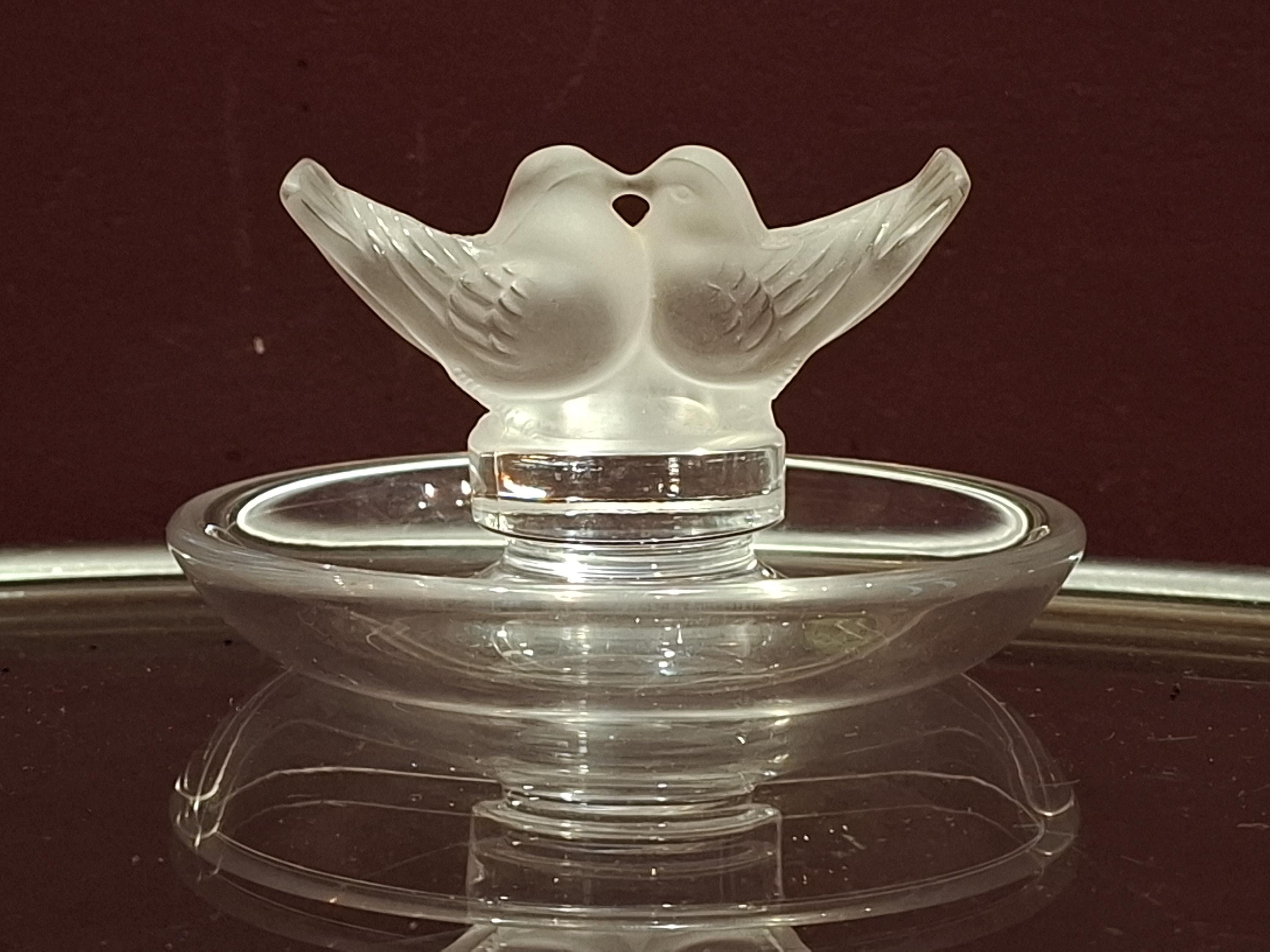 LALIQUE 鳥型チャーム b624a6cc9391ffc3b9cd5987a004ed
