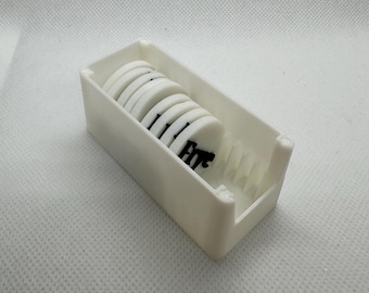 Amiibo Chip Travel Case - 12-Slot Magnetic Carrier