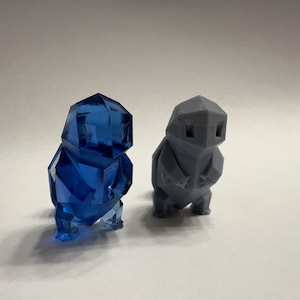 Low Poly Squirtle Model