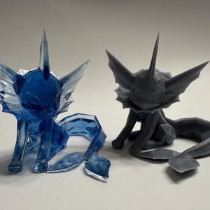 Low Poly Vaporeon Model