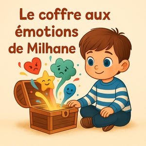 Livre pour enfants sensibles "Le Coffre aux Émotions" – Un voyage magique pour apprivoiser ses sentiments