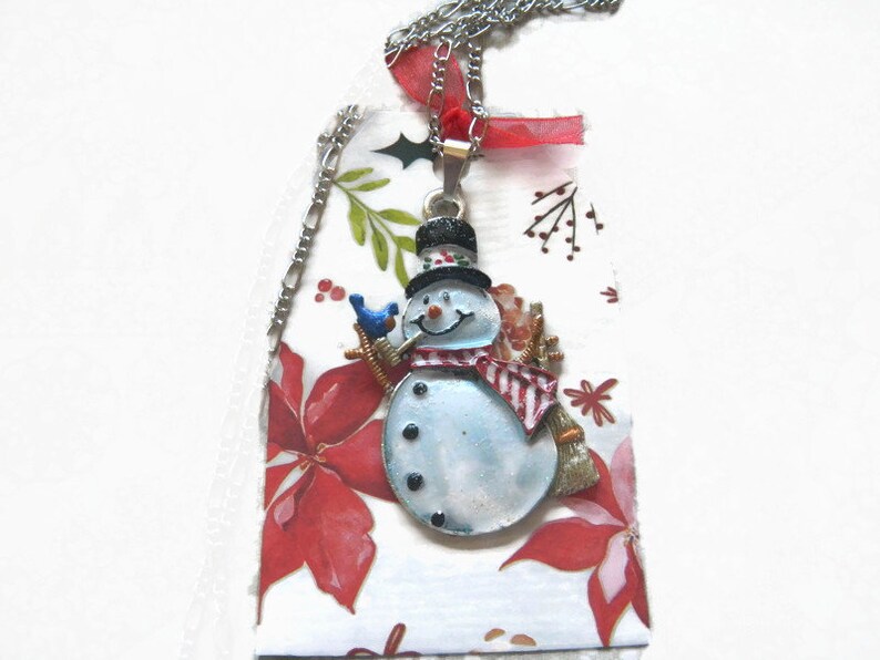 Snowman PendantNecklace Jack Frost