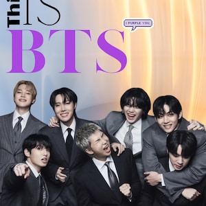 Detta är BTS väggkonst poster, Kpop fankonst (digital nedladdning)