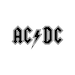 AC DC Logo Svg & Dxf Bundle, Rock Band Logo Vector, Instant Download ...