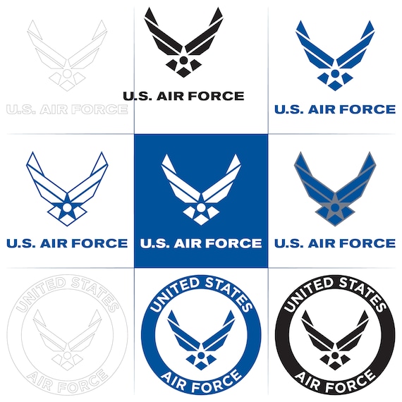アメリカ空軍ロゴ - SVG - デジタルダウンロード - Etsy 日本