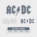 AC DC Logo Svg & Dxf Bundle, Rock Band Logo Vector, Instant Download ...