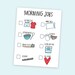 cuhistory reviewed Kids Chore Chart PRINTABLE - Morning Jobs Chart