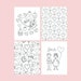 HUGE Valentine Coloring Poster and Coloring Pages - Etsy