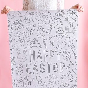 Easter Coloring Posters and Coloring Pages - Huge Engineer Print Coloring Printables