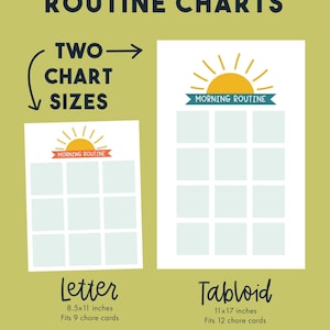 Ultimate Pink Kids Chore Chart Bundle Calendar and Chore Charts for Kids image 2