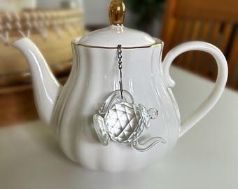 Glass Teapot Infuser: Loose Leaf Tea Steeper