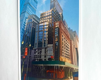 Stampa paesaggio urbano