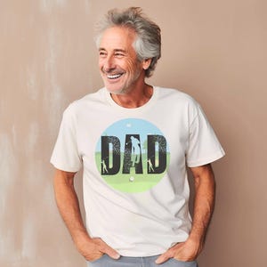 DAD Golf  Novelty T-Shirt, Golf Lover Gift,  Golf Theme Sports Tee, Golf Apparel, Golfing Gift shirt