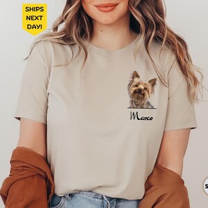 Custom Dog Mom Shirt, Custom Dog Dad Shirt, Personalized Dog Shirt, Gift for Mom, Gift for Dad, Valentines Day Shirt, Valentines Day Gift