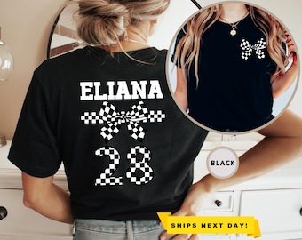 Custom Racing Shirt, Motocross Shirt, Matching Family Race Shirts, Custom Racing Shirt, Race Girlfriend Tee, Moto Mom Gift, Pit Crew Shirt