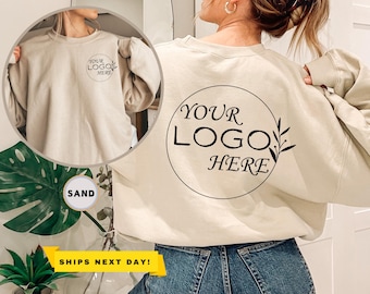 Sweat-shirt avec logo personnalisé, Chemise marque personnalisée, Pull avec logo d'entreprise, Chemise avec logo d'entreprise, Sweat-shirt pour petite entreprise, Sweat à capuche avec logo d'école personnalisé