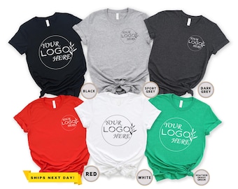 Custom Logo Shirts, Personalized Logo Shirt, Custom Text Shirt, Team Logo Shirt, Your Business Logo or Brand Logo Shirt, Custom Design Shirt