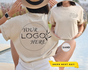 Custom Logo Shirt, Personalized Logo T-shirt, Custom Brand Shirt, Personalized Company Shirt, Logo, Business Logo Shirt, Company Logo Shirts