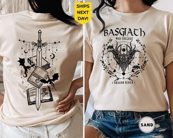 Basgiath War College Shirt, Women Gift, Bookish, Fly or Die Tee, Dragon Riders Shirt, Fourth Wing Tee, Riders Quadrant Shirt