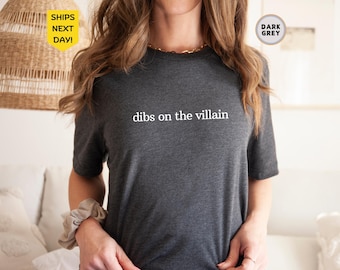Villain Era Shirt, With Enemies To Lovers Aesthetic Shirt, Book Club Shirt, Dark Romance Shirt For Fantasy Readers