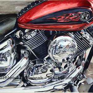Old No. 7 - signed limited edition watercolor print