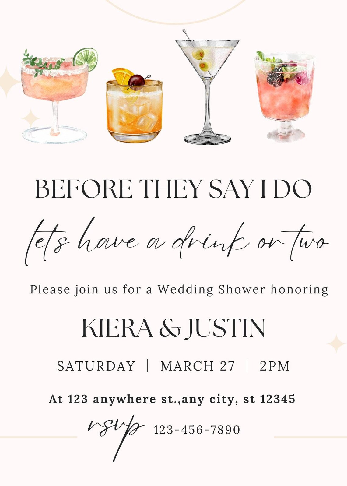 Wedding Shower Invitation - Etsy