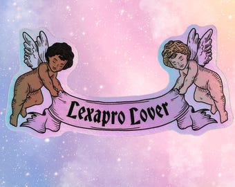 Lexapro Angels Sticker