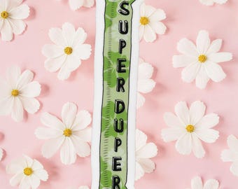 Super Duper Tampon Sticker