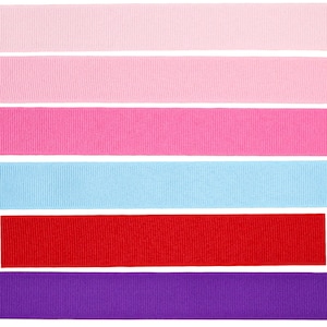 3 Yards Solid Grosgrain Ribbon 7/8&quot; (22mm): DIY Hair Bow Ribbon