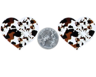 1pc -Cow Resin Planar Flatbacks, For Bows, Crafts, DIY Cow embellishment, Craft Supplies P634