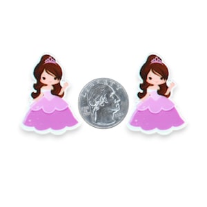 1pc Girl Resin Planar Flatbacks, Flatback For Bows, Crafts, DIY, Craft Supplies P309