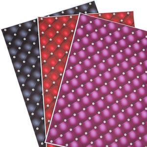 1pc-8.5&quot;x11.9&quot; Printed Faux Leather Sheets/DIY Earring/Hair Bow Crafts Leather/Printed Synthetic Leather