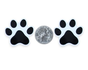1pc Paw Resin Planar Flatbacks, For Bows, Crafts, DIY, Craft Supplies P436