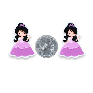 1pc Girl Resin Planar Flatbacks, Flatback For Bows, Crafts, DIY, Craft Supplies P307