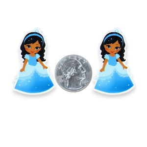 1pc Girl Resin Planar Flatbacks, Flatback For Bows, Crafts, DIY, Craft Supplies P376