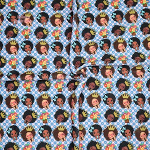 New Girl Printed Bullet Liverpool Fabric L48  | fabric | Liverpool | Stretch Fabric | Liverpool Fabric