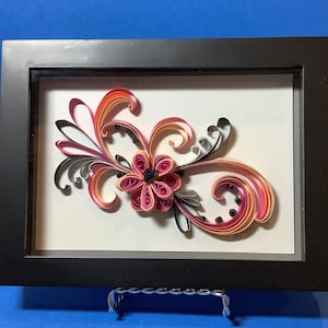 Flower Scroll and flowers