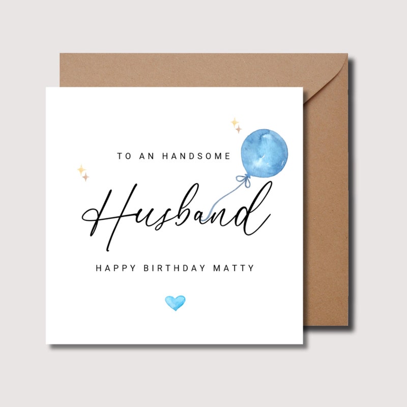 Husband Birthday Card Etsy Husband Birthday Card Etsy