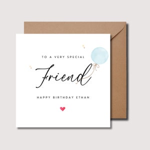 Freundin Geburtstagskarte, Geburtstag Freundkarte, Geburtstagsgeschenk für Freundin, Geburtstag Freundgeschenk, Geburtstagskarte für Freunde, Beste Freundin Geburtstagskarte, WW0380