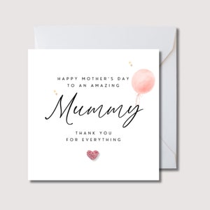 Cartão de dia das mães, cartão de dia das mães para mamãe, presente de dia das mães, cartão de mãe, cartão de mamãe, cartão para o dia das mães, cartão de dia das mães, WW0728