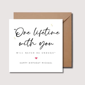 cartão de aniversário do marido, cartão de aniversário da esposa, cartão de aniversário personalizado, cartão de aniversário do namorado, cartão de aniversário da namorada, cartão de casal, 0267