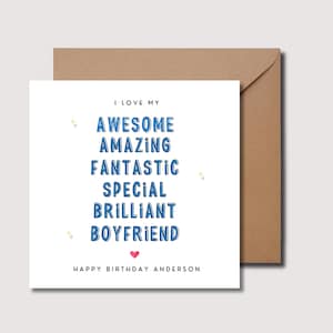 Vriendje verjaardagskaart, sentimentele vriendjeskaart, verjaardagscadeau voor vriend, prachtige vriendje kaart, liefhebbers verjaardagskaart WW488
