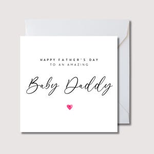 Carte de fête des pères bébé papa, carte de fête des pères pour bébé papa, carte de fête des pères, carte de fête des pères papa, carte de fête des pères pour mari, WW050ii